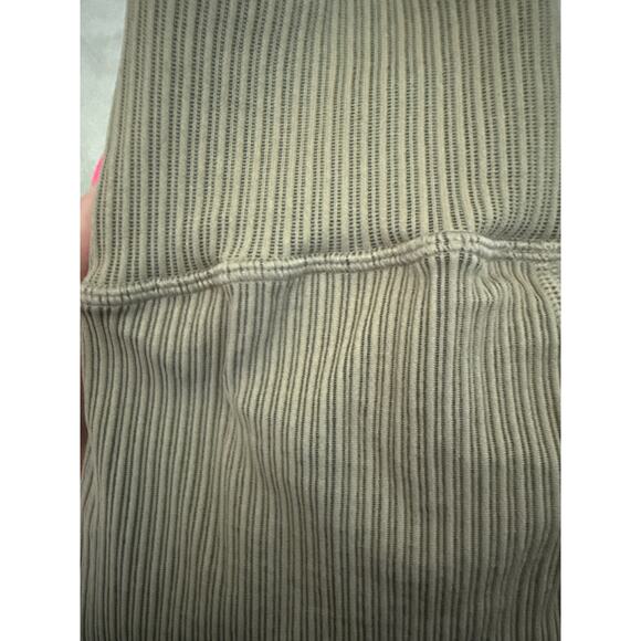Good American Seamless‎ Chunky Rib Legging in Camel Size XS - Picture 9 of 10